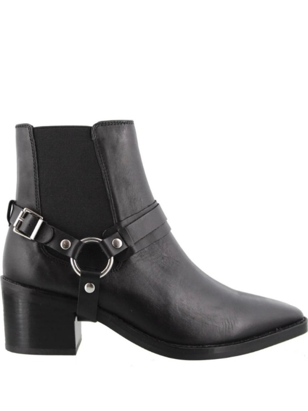 Tony Bianco SABANA BLACK ALBANY ANKLE BOOTS